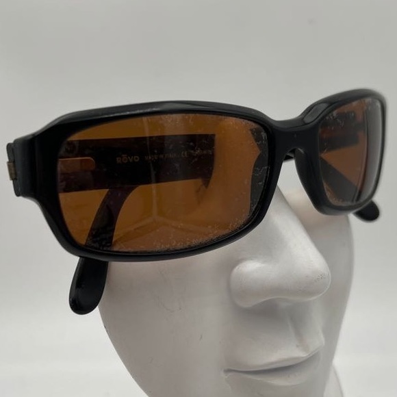 Revo Black Rectangular Sunglasses Frames 2015 - Picture 2 of 6